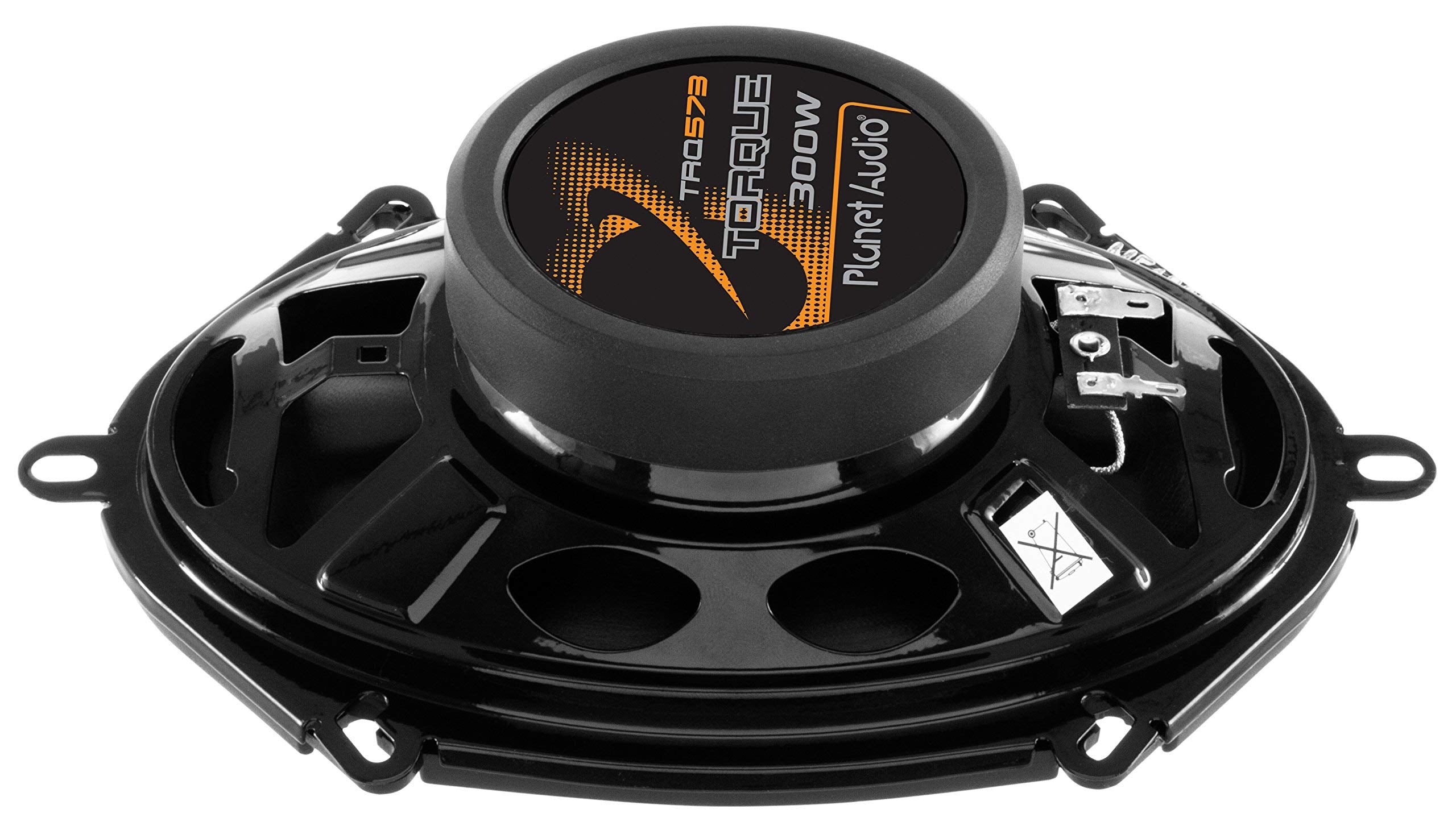 5 x 7 Inch Planet Audio TRQ573 Car Speakers - 300 Watts of Power Per Pair, 150 Watts Each, Full Range, 3 Way, Sold in Pairs