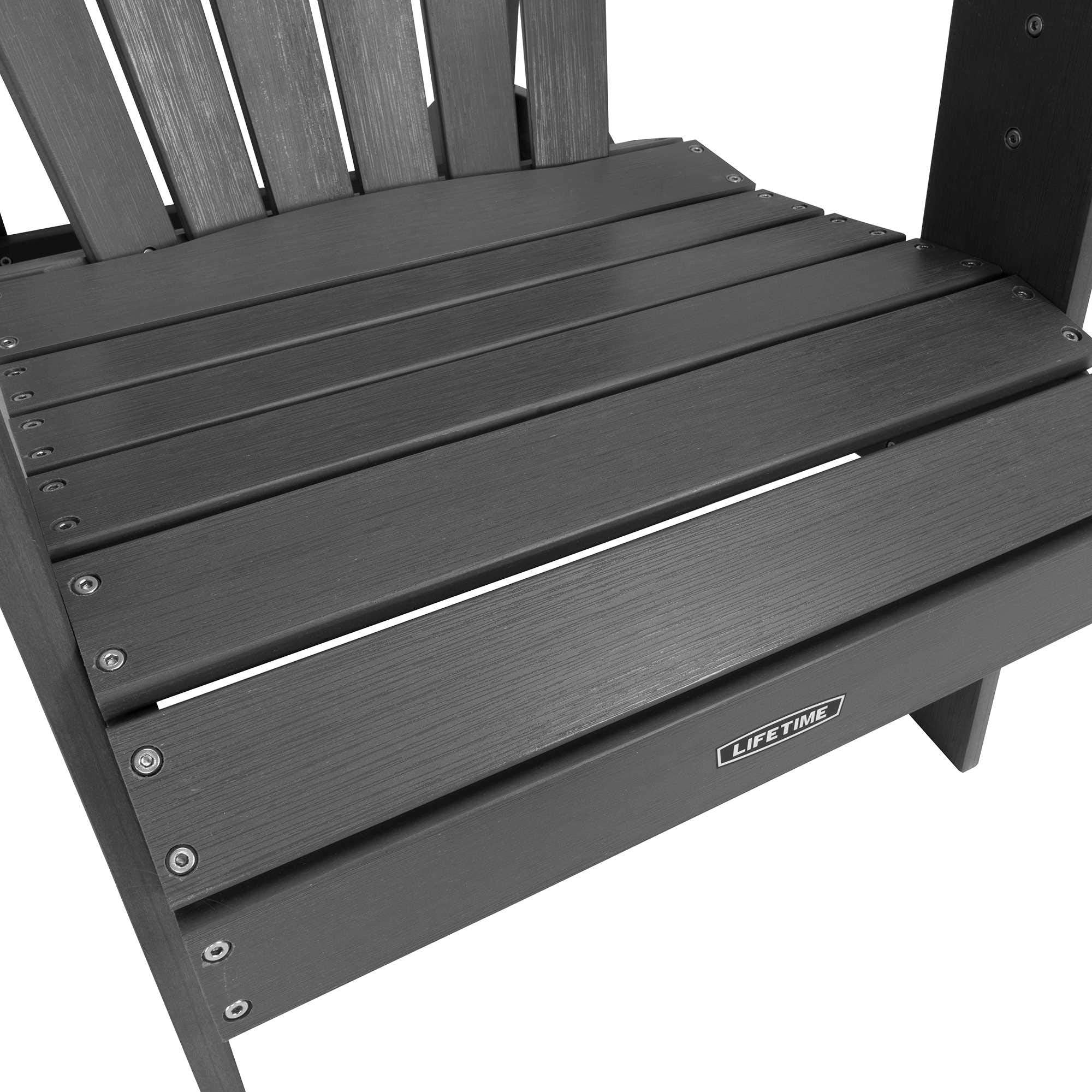 Adirondack Chair Lifetime 60335, Shale Stone Faux Wood