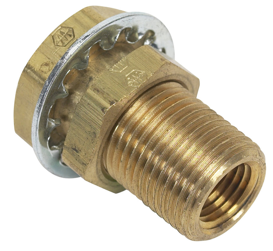 Brass Fuel Line Hose Barb Moeller Marine Products (Female 1/4" NPT 1/4")