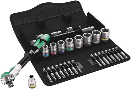 9 Speed 8100 SB Ratchet Set Imperial 3/8 29PCS 3/8 Drive