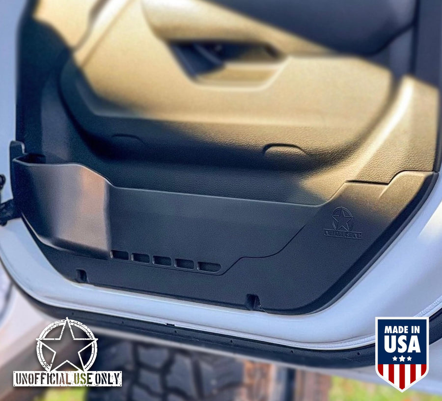 4-Door Pockets for Jeep Wrangler JL, JLU, JT Gladiator Unofficial USE ONLY™ | Saggy Net Replacement | Electric Seat Compatible | Designed and Made in USA
