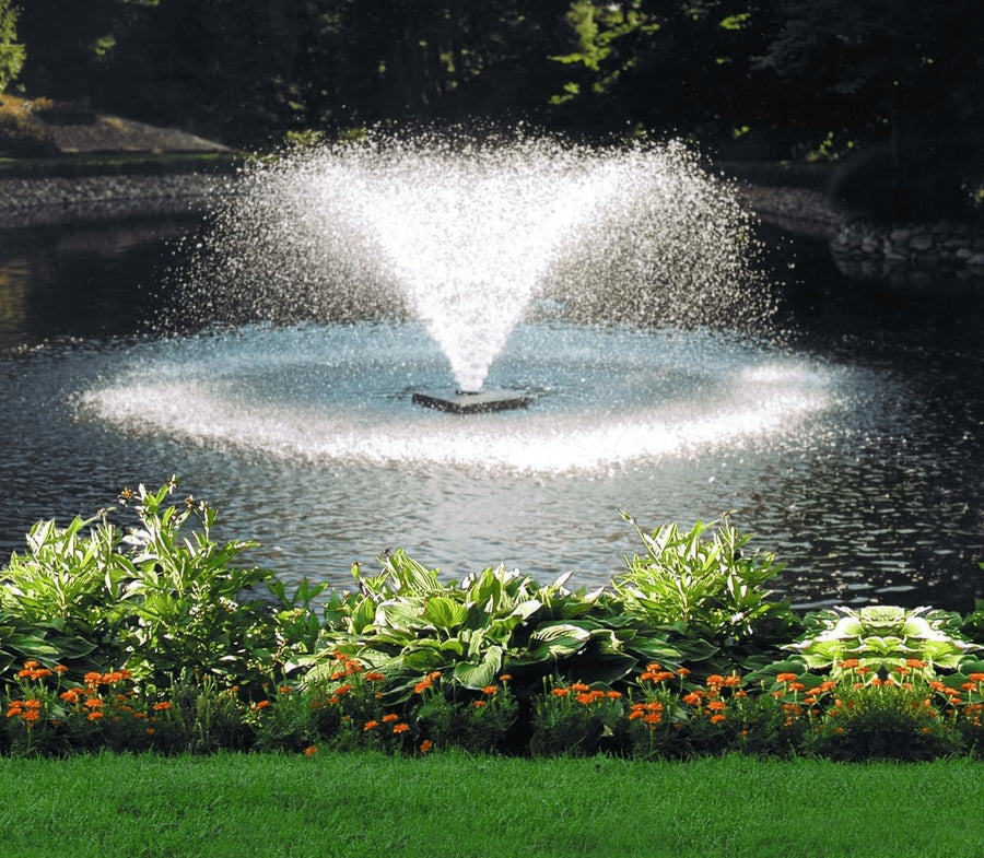 Scott Aerator DA-20 Pond Aerator Display – 1/3 Horse Power 230V 70ft Cord | Aerating Pond Fountain | Pond Pump for Small Ponds | Pond Aeration System | Made in USA