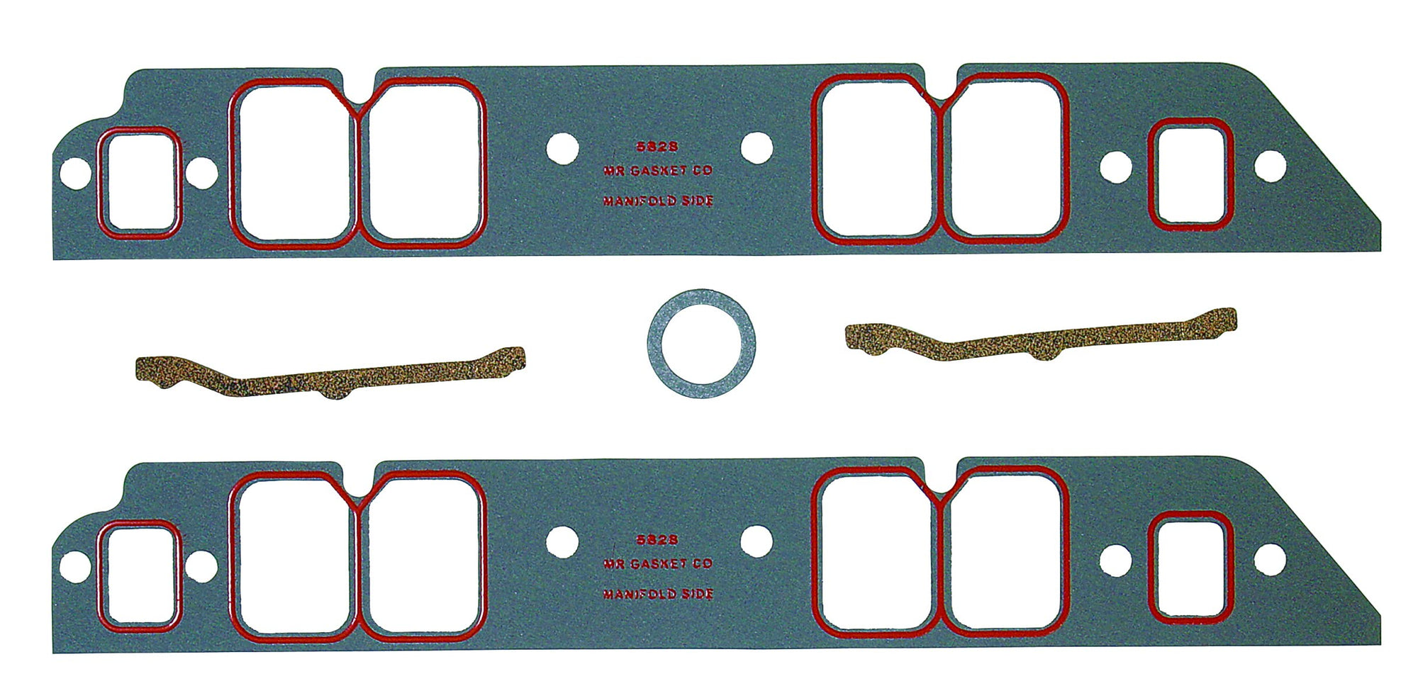 Ultra-Seal Mr. Gasket 5828 Rectangular Intake Manifold Gasket Set , Grey