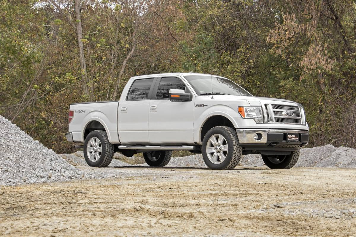 Rough Country 2" Leveling Kit | Anodized Red for 2009-2013 Ford F-150 - 568RED