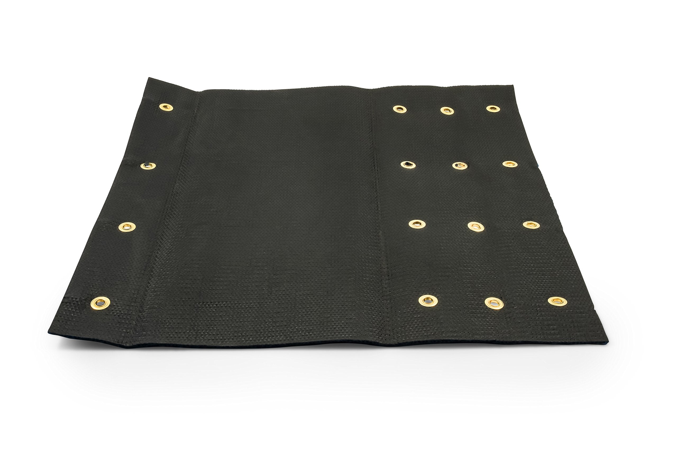 RV Step Rug Camco 42910 (Premium Wrap Around, 100% Polyester (22" x 23") - Blue)