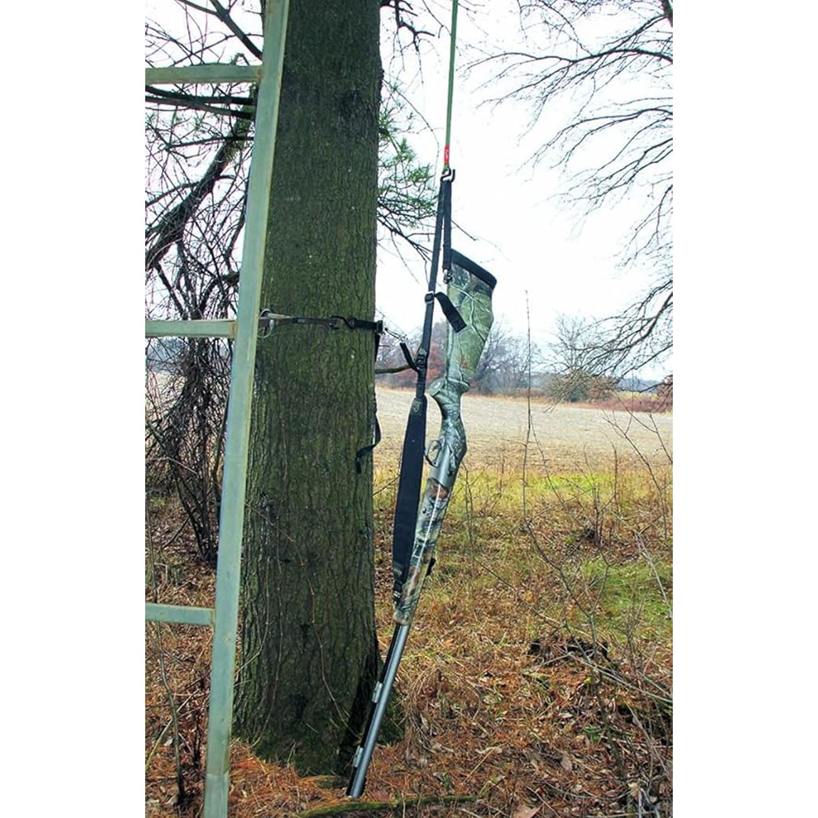 HME Sling Hoist Heavy Duty (25 FT) - Reliable Sturdy Adjustable Easy-to-Install Lift System for Hunting Gear