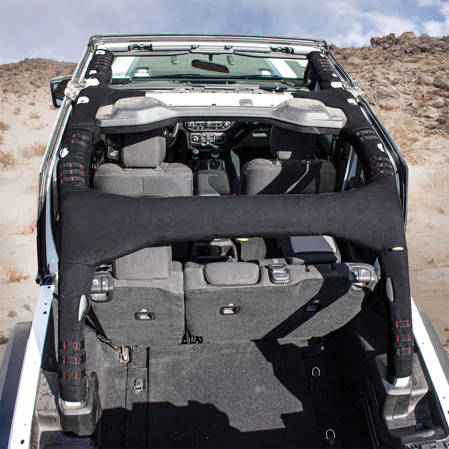 MOLLE Smittybilt 5667201 Sport Bar Cover Kit for Jeep® JL 4-Door
