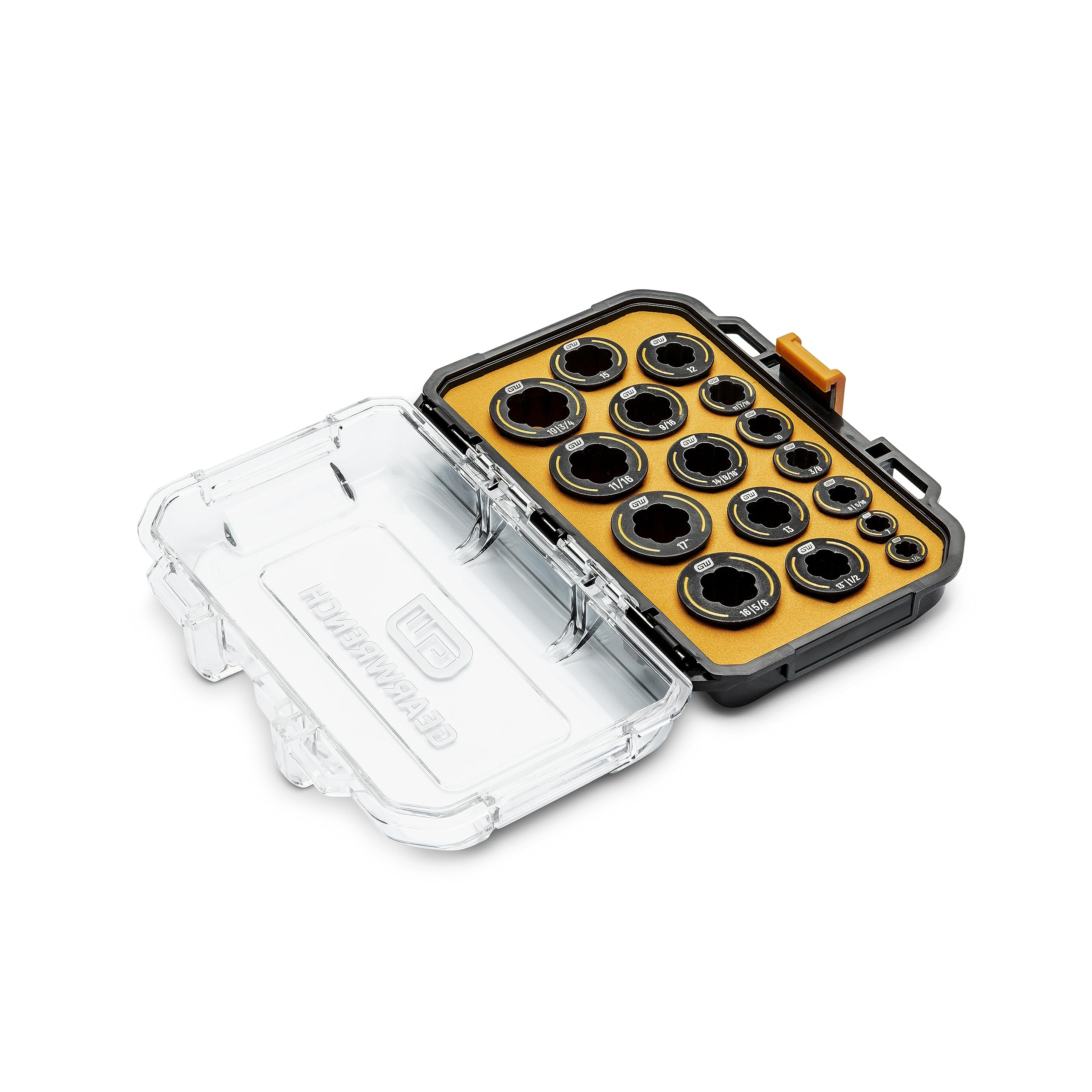 16 Piece GEARWRENCH Bolt Biter SAE/Metric Wrench Insert Set - 86192