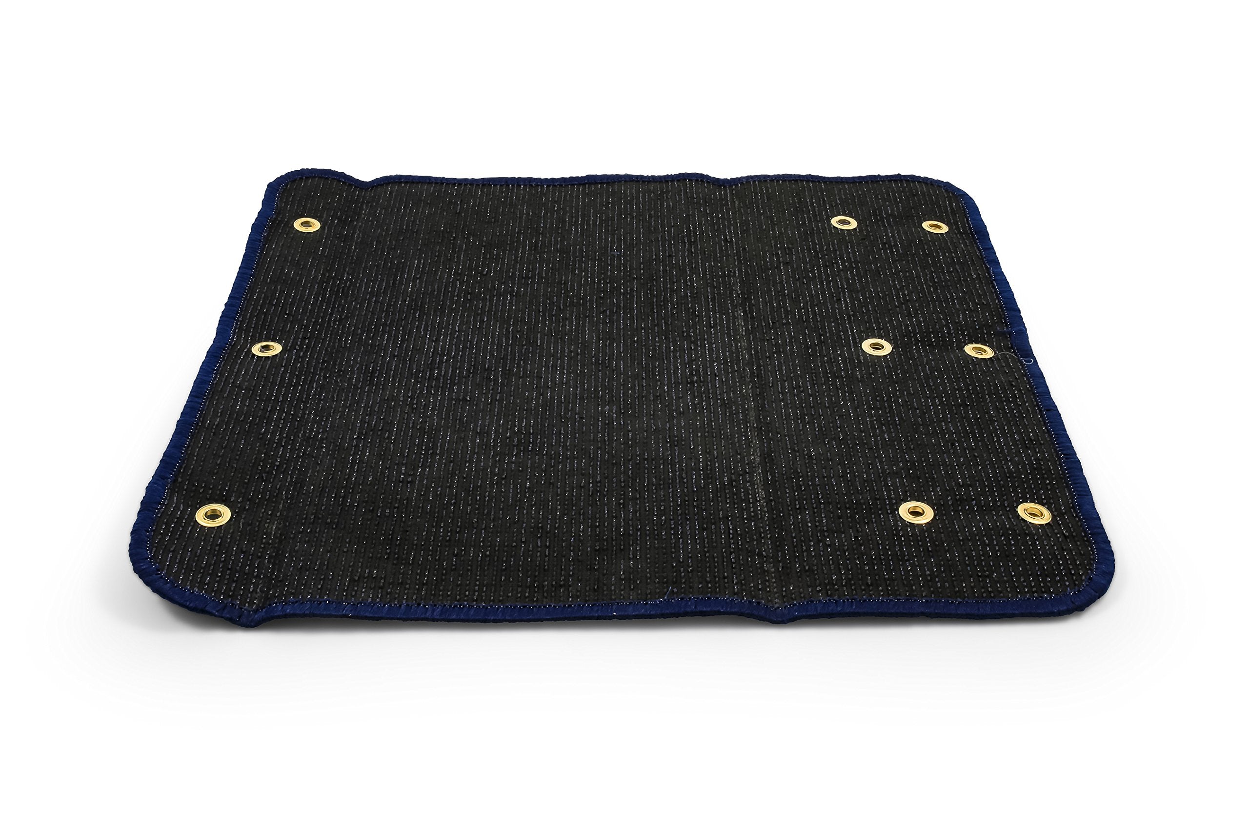 RV Step Camco Rug 42937 (Premium Wrap Around, Turf Material (22" x 20") - Blue)