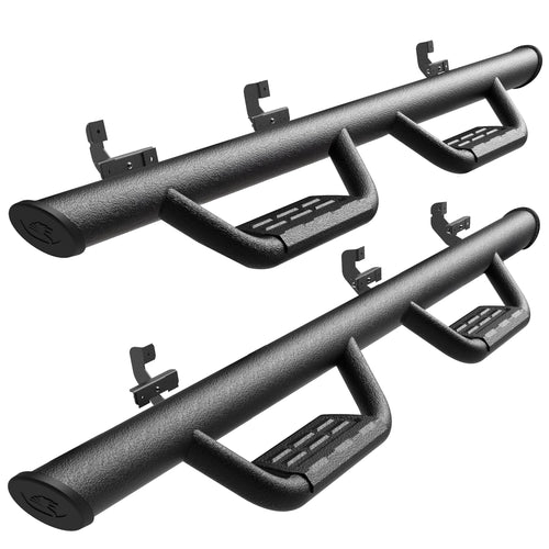 Tyger Auto Running Boards Tyger Access Compatible with 2015-2026 Ford F-150; 2022-2026 F-150 Lightning; 2017-2026 F-250 F-350 SD | Supercrew Cab | TG-AS2F24009 | Textured Black Drop Step Rail