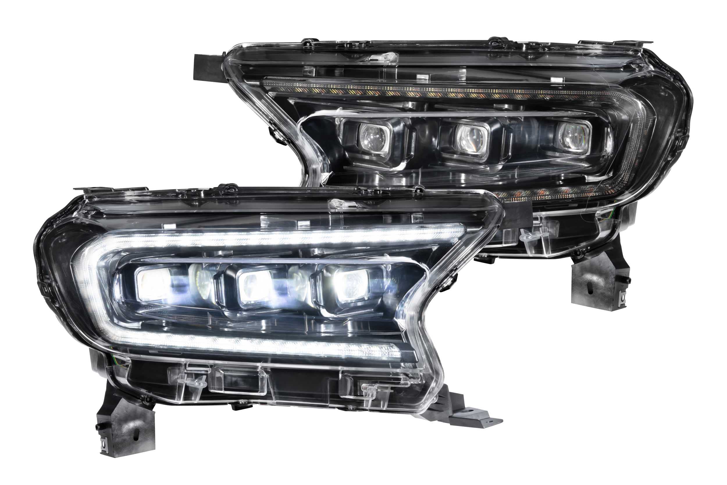 Ford Ranger Morimoto XB LED Headlights 19-21, Plug and Play Headlight Assemblies (LF437)