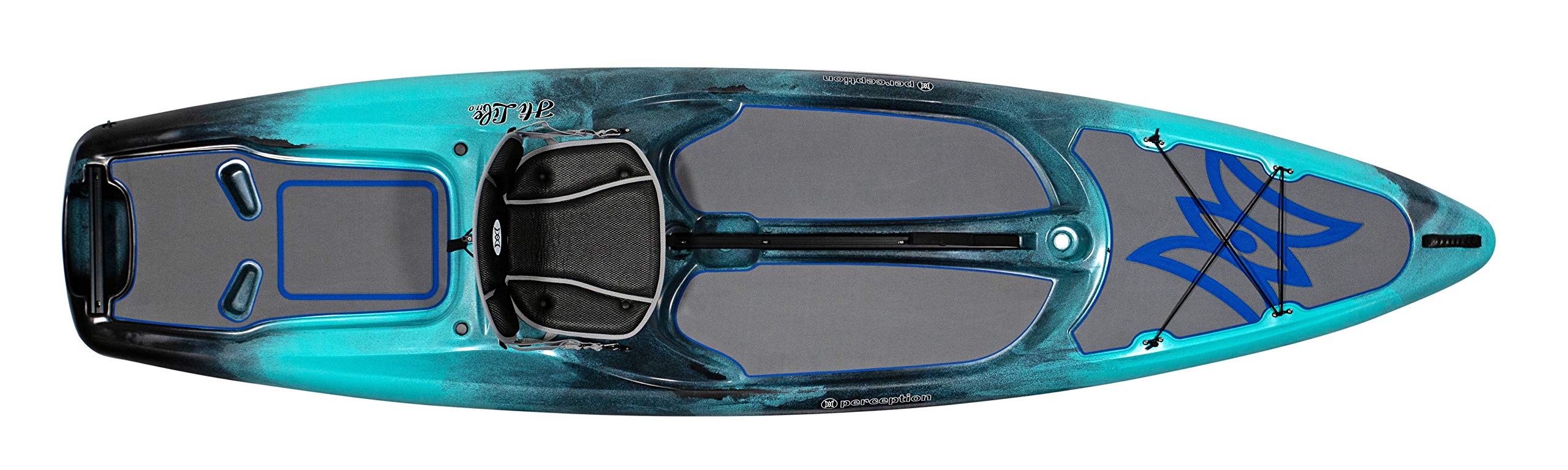 Hi Life 11 Perception Kayaks | Sit on Top Kayak - SUP/Paddleboard | Hybrid Boat with Seat Storage/Cooler | 11' | Dapper