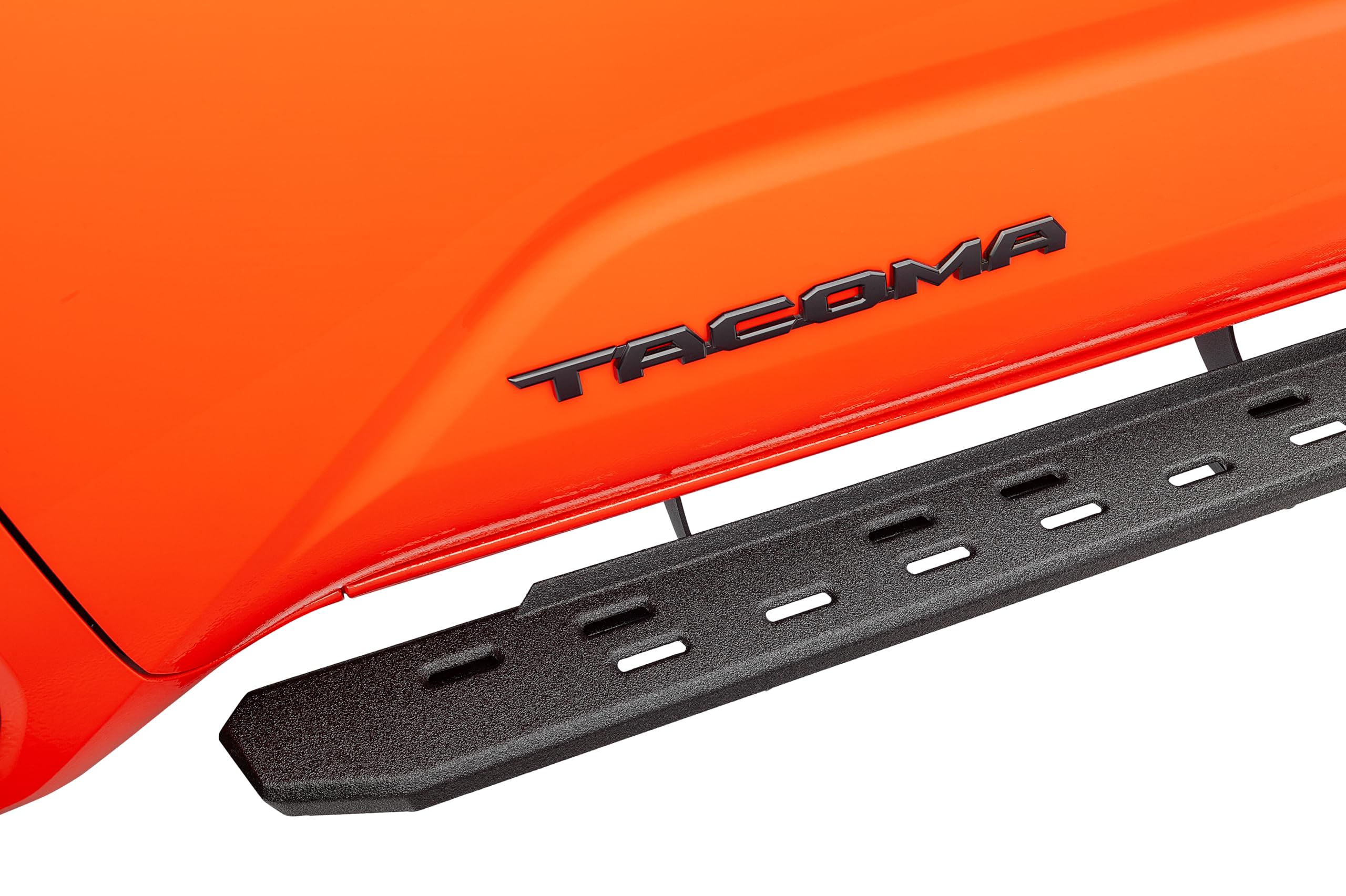 Go Rhino RB30 Running Boards & Slim Brackets | Cab Length, Galvanized Steel, Protective Bedliner Coating | 69643280ST | Fits 2024 Toyota Tacoma Double Cab