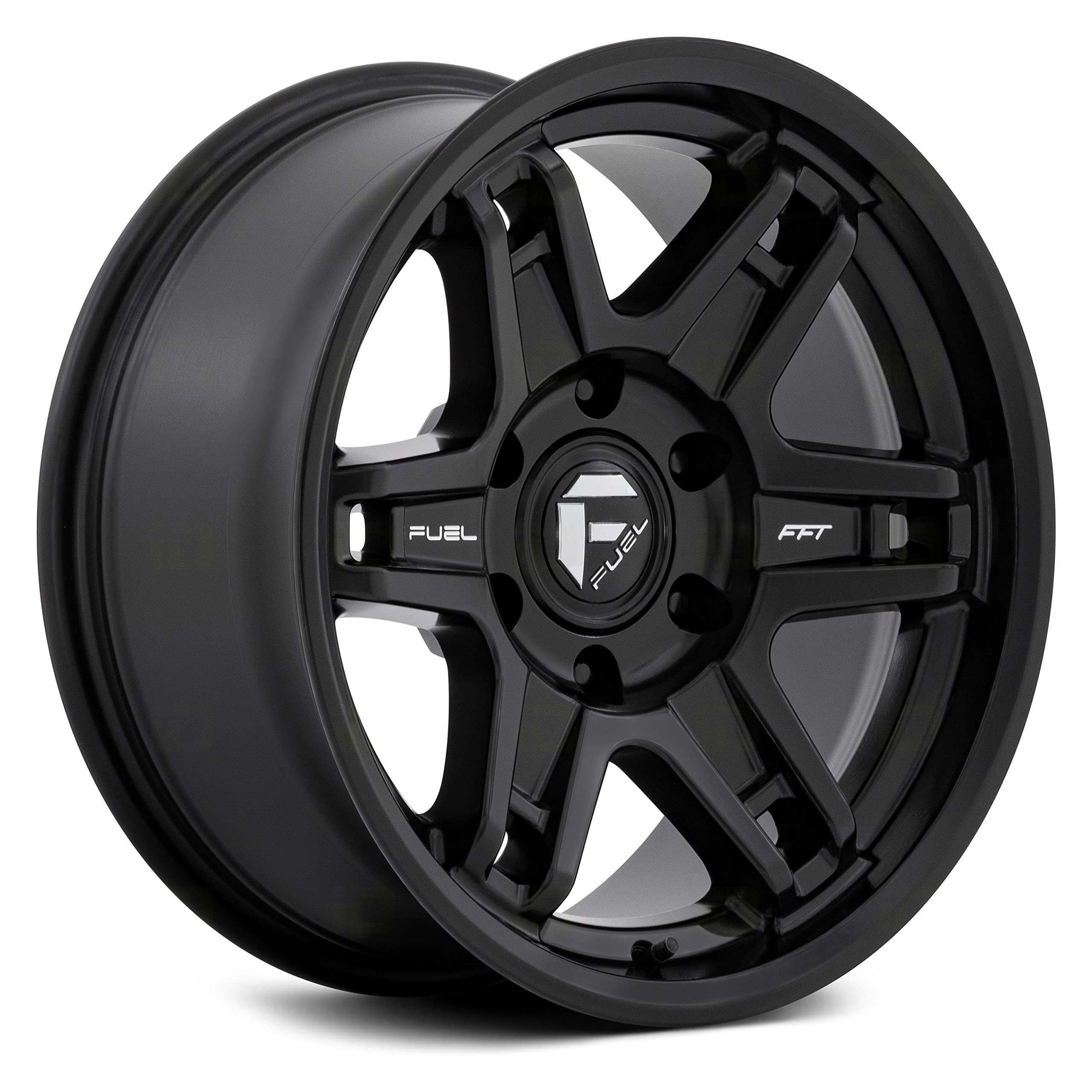 D836 SLAYER FUEL OFF-ROAD 17X9, 6X5.5, 3.5, -38mm MATTE BLACK - D83617908435