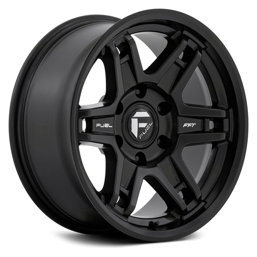 D836 SLAYER FUEL OFF-ROAD 17X9, 6X5.5, 3.5, -38mm MATTE BLACK - D83617908435