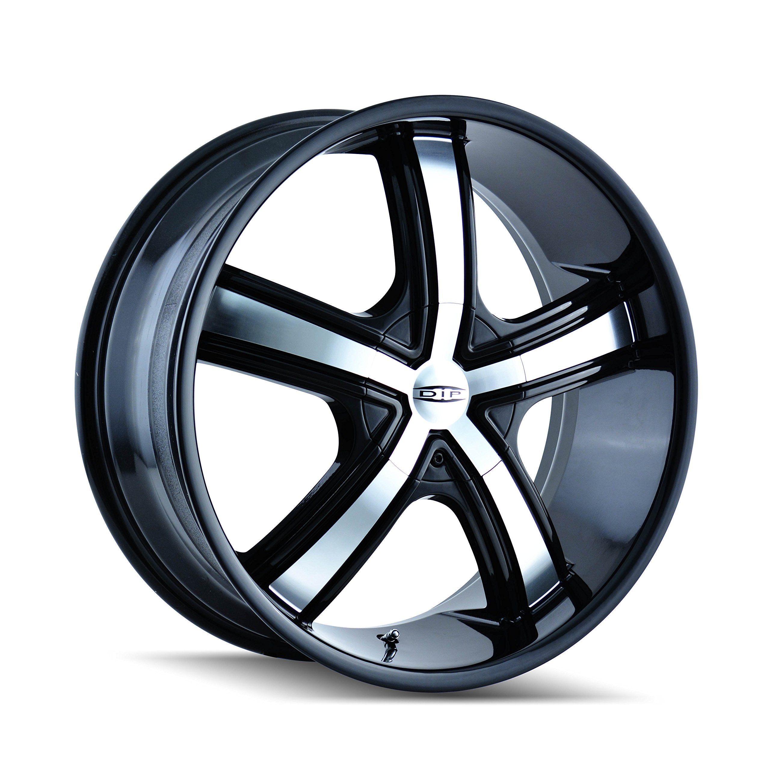 DIP D69 Black Wheel with Machined Face (20x8.5"/10x110mm) Boost