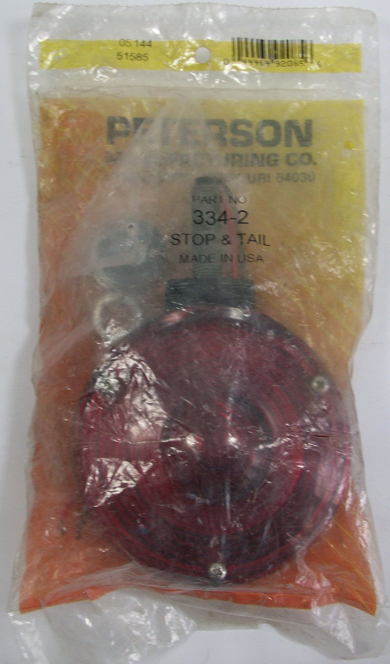 Red Peterson Die-Cast, Stop, Turn, Tail Light - 334-2