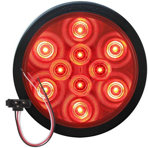 Red Optronics 4" Round Sealed LED Lights STL43RKBP
