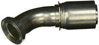 Gates GL Couplings 32GL-32FL45S, Code 61 O-Ring Flange, 45 Bent Tube, 2" ID
