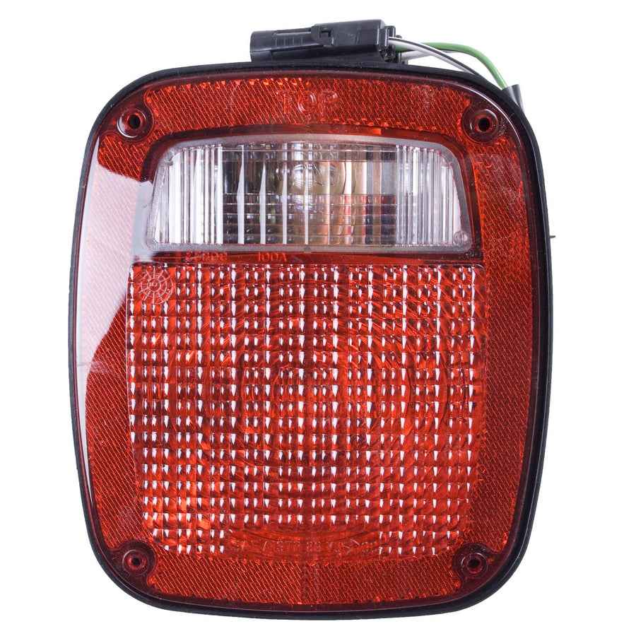 12403.13 | Omix-Ada | Tail Light Assembly, Left, Black | OE Reference: 56018649 | Fits 1991-1997 Jeep Wrangler YJ/TJ