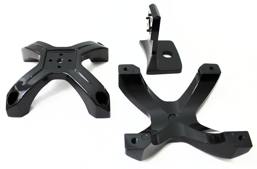 Race Sport RSBKU17 Mounting System X-Clamp Bracket for 2-3 inch Diameter Tubing (Pair)