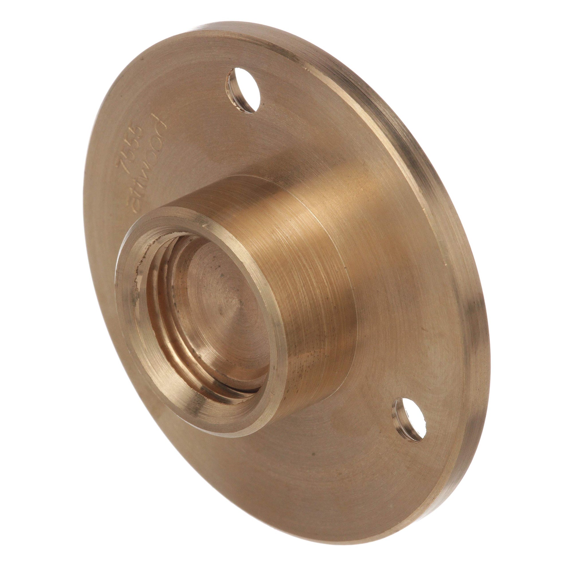 Bronze Attwood 7555-3 Garboard Drain Plug, for Bilge Drainage, Removable Nut, 3/8-Inch Neck Depth, ½-Inch NOT Drain