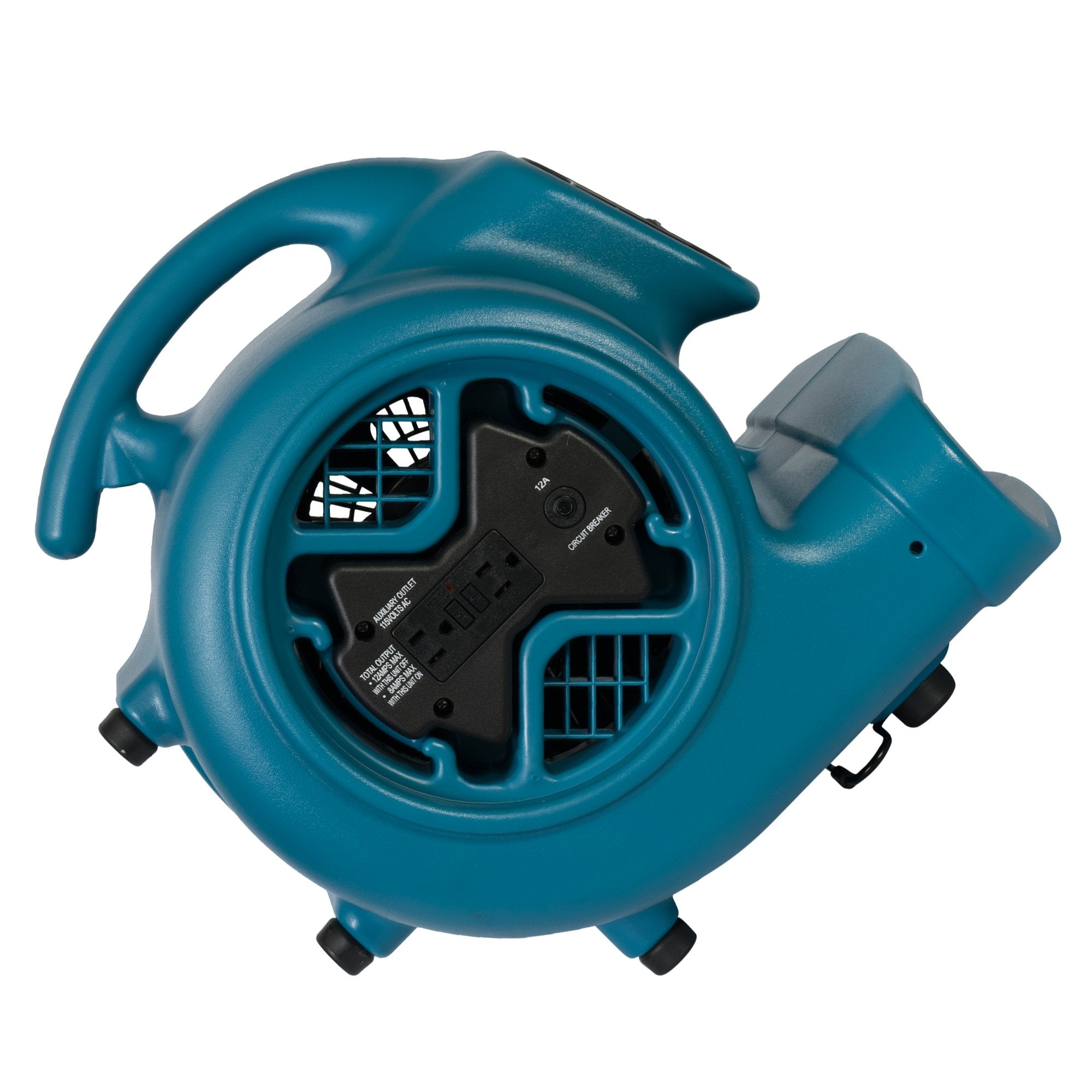 XPOWER 1/3 HP X-600A Pro 2400 CFM Centrifugal Air Mover, Carpet Dryer, Floor Fan, Blower, Daisy Chain, for Water Damage Restoration, Janitorial, Plumbing, Home Use