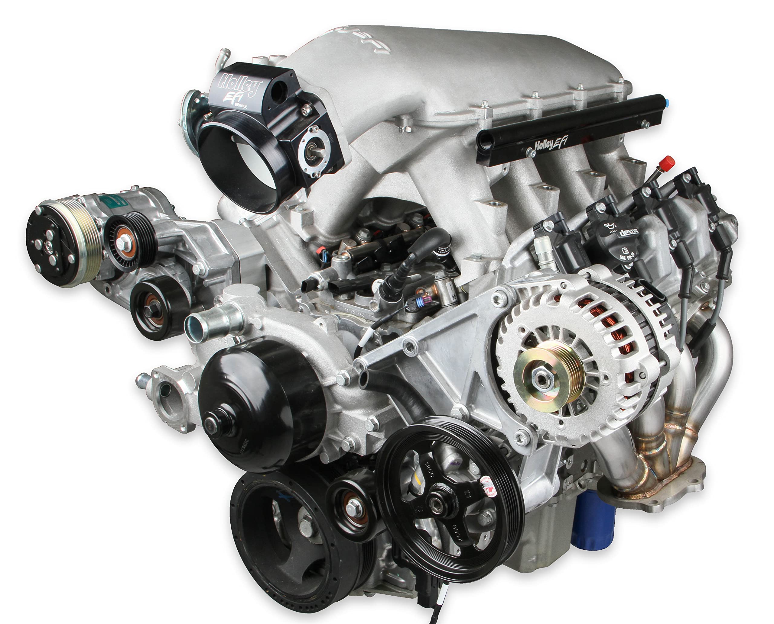 Holley Complete GM Gen V LT 20-170 Accessory Drive System w/Alt, P/S, A/C, Water Pump, Belts, and Spacers