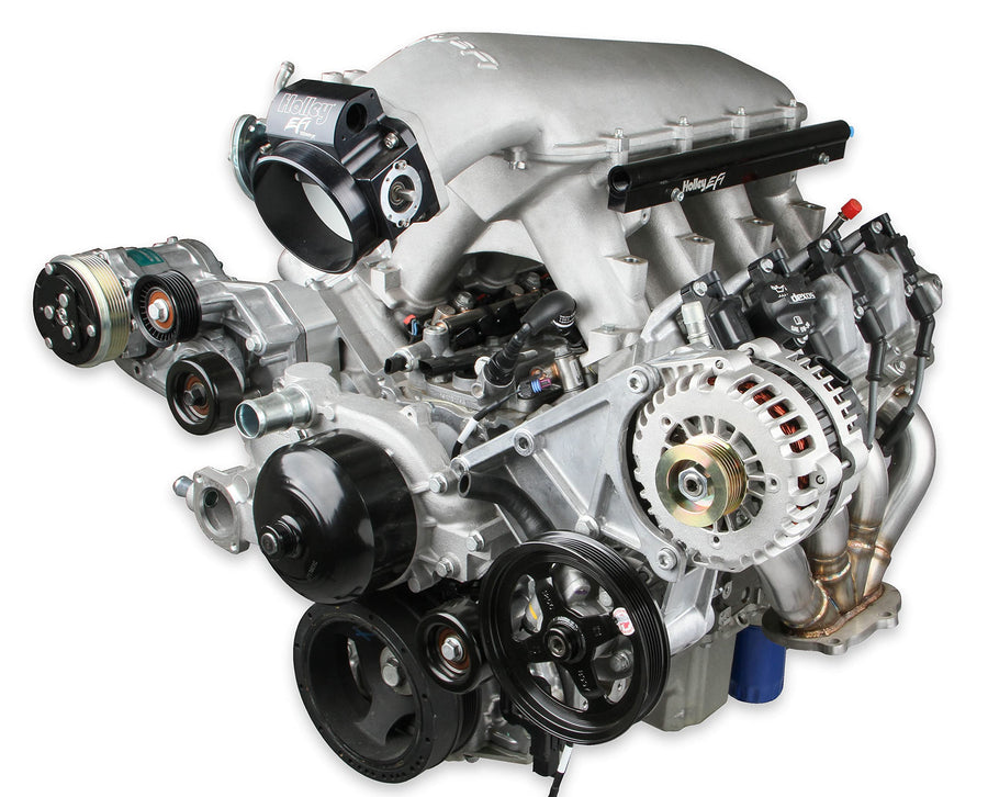Holley Complete GM Gen V LT 20-170 Accessory Drive System w/Alt, P/S, A/C, Water Pump, Belts, and Spacers