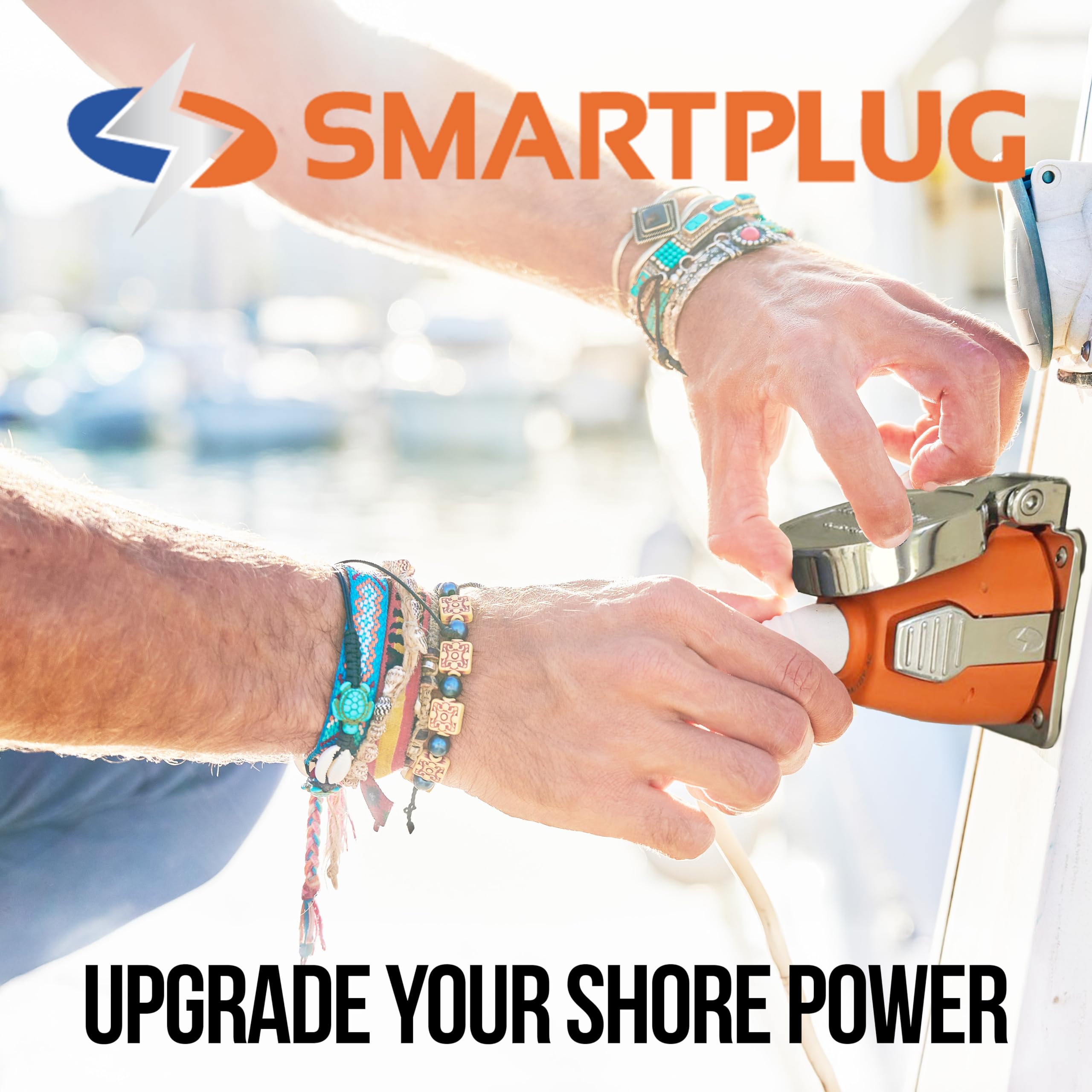 Bm50Pw Smartplug Black Smart Plug Systems, LLC Non-Metallic 50 Amp