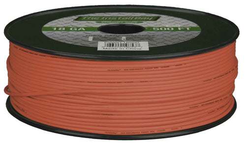 Install Bay 16 Gauge PWOR16500 Primary Wire - Orange (500 Feet)
