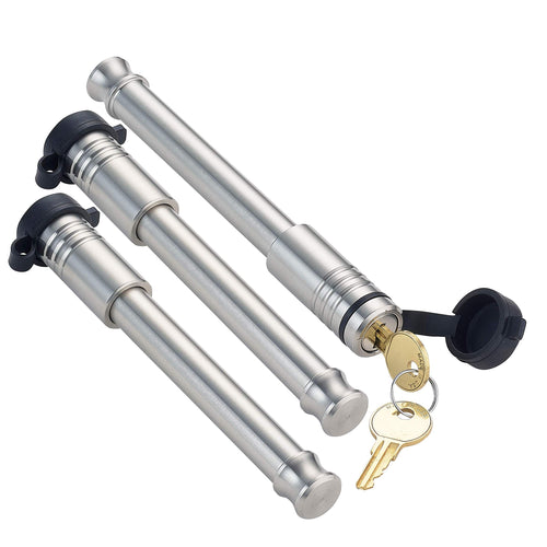 Security InfiniteRule 61674 | 3 Pack, Keyed Alike, Hitch Locks for Bulletproof 2", 2.5", and 3" Drop Hitches - Fits Adjustable Ball Mount Only - Does NOT FIT Vehicle Receiver