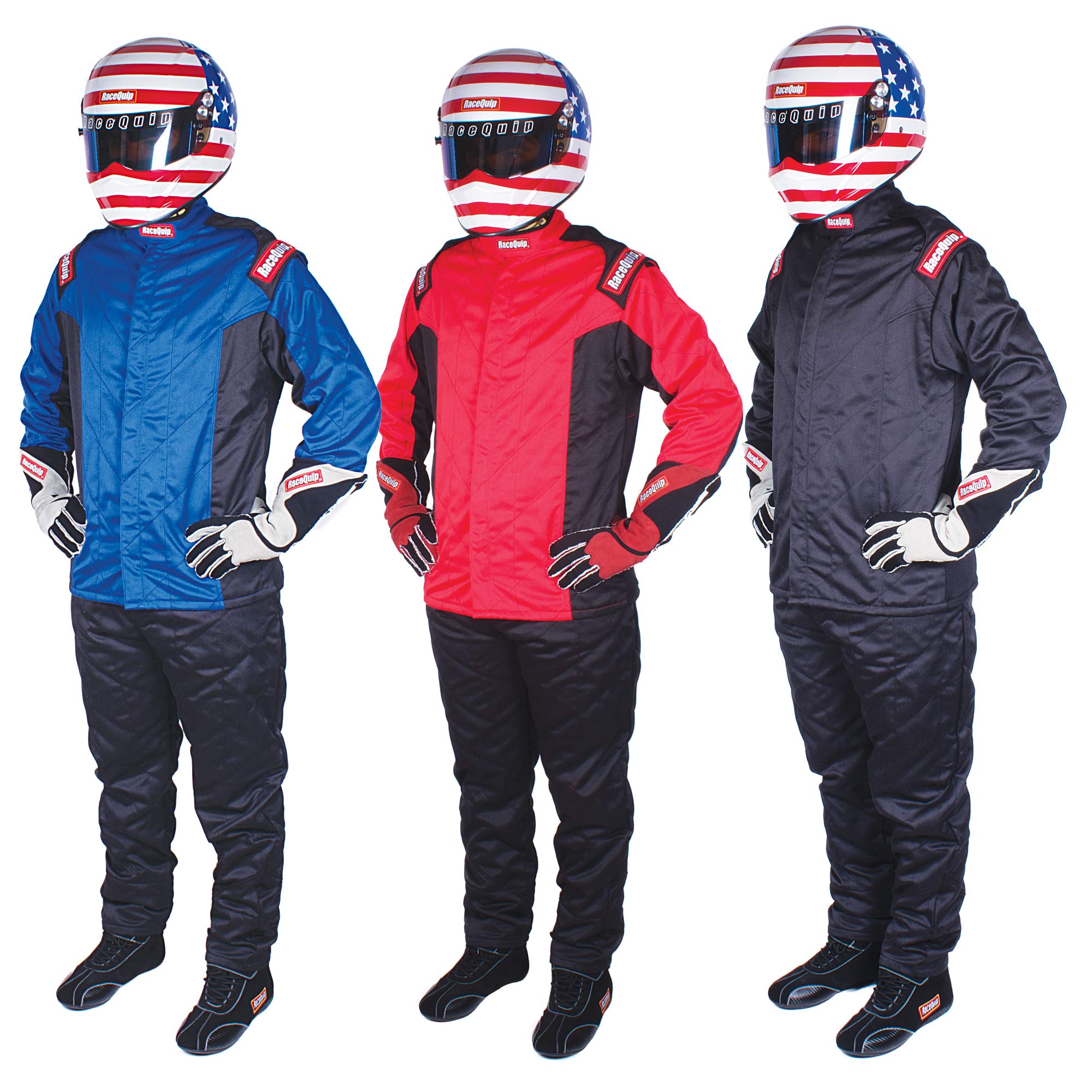 Chevron-5 RaceQuip® Driving Jacket SFI 3.2A/5 Double Layer Black 2XL