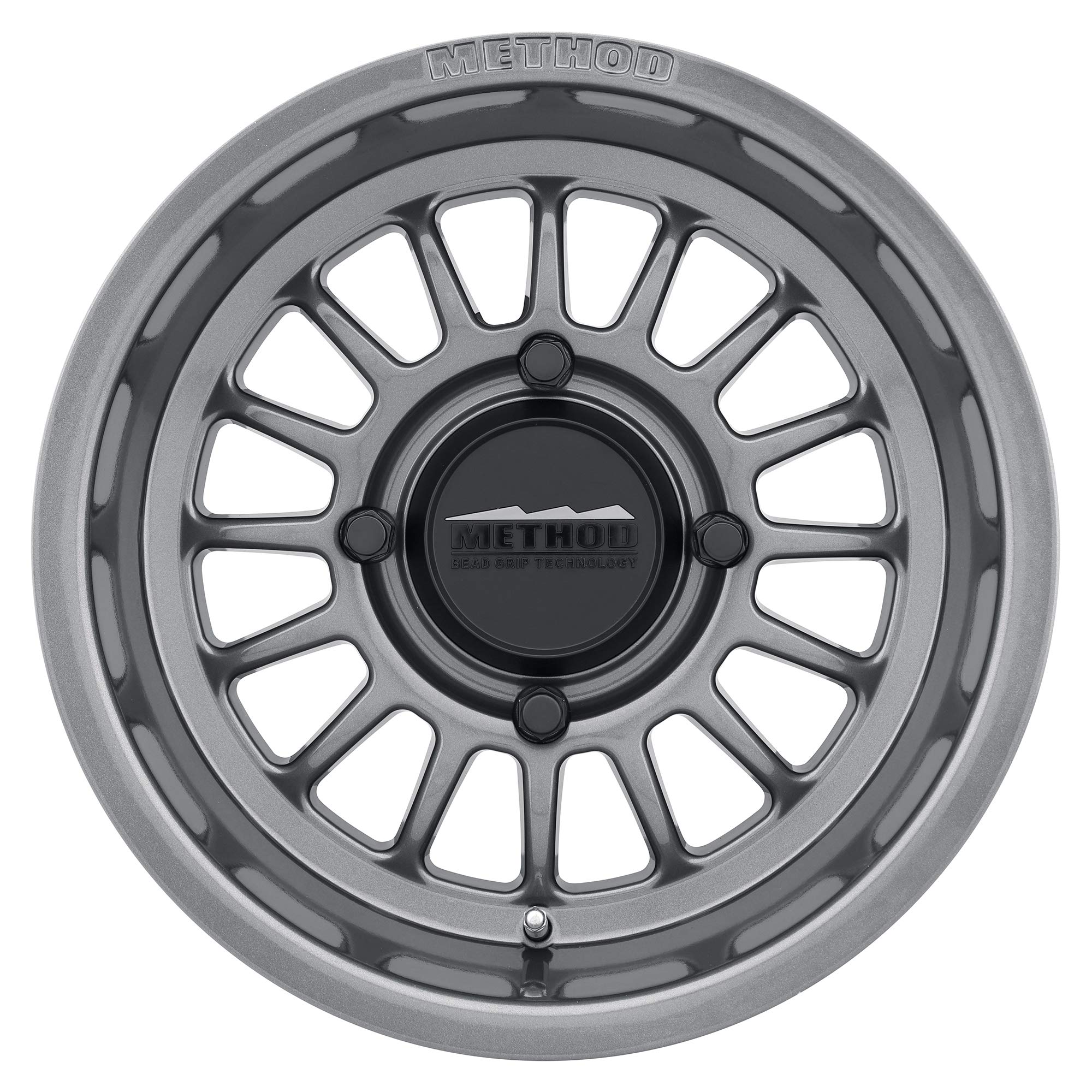 Method Race Wheels 14x7" Gloss Titanium 4x156", 13mm offset 4.5" Backspace, MR41147046843