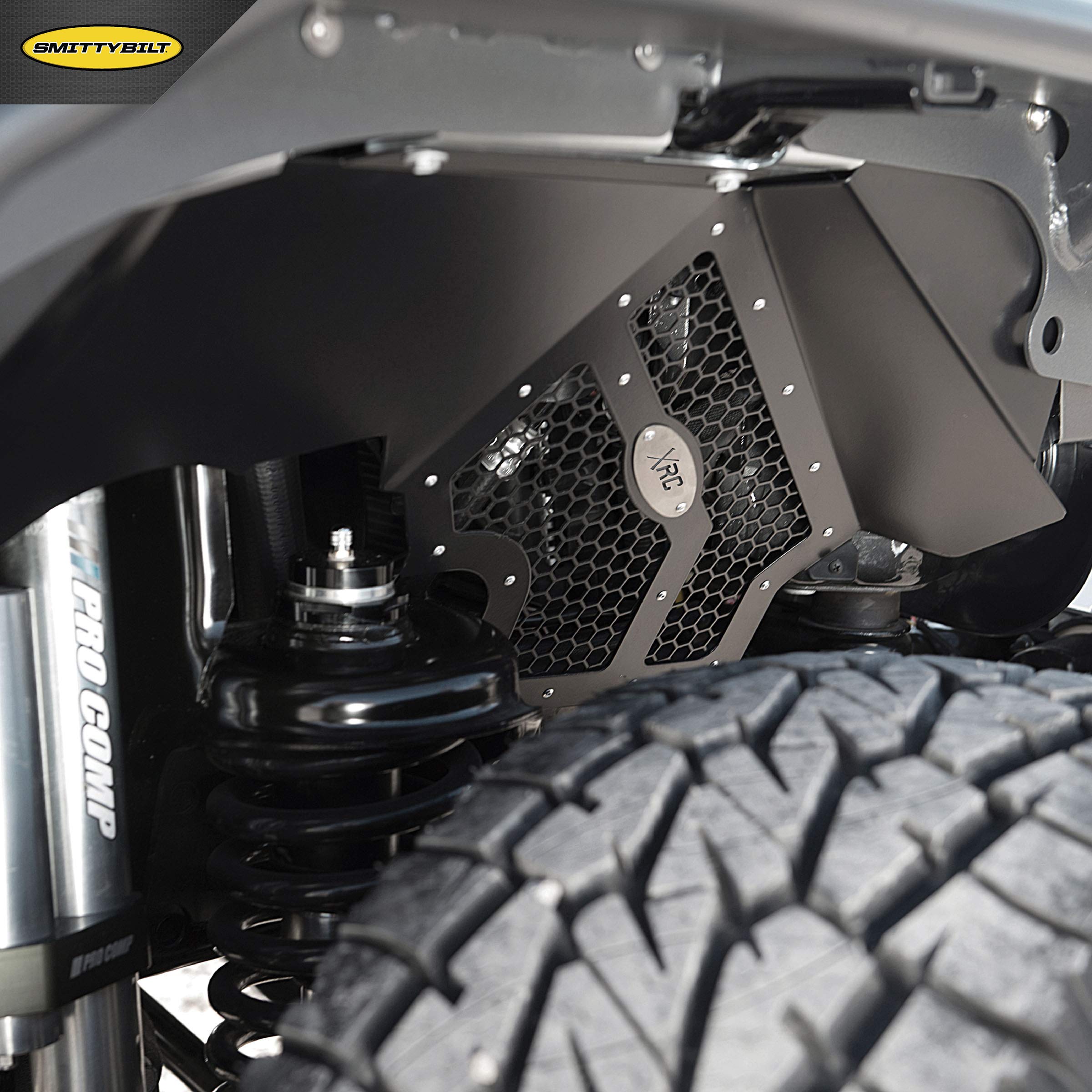 XRC Smittybilt 76984 Fender Liners, Front Pair, for 2007-2018 Jeep Wrangler JK