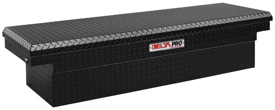 Mid-Size Delta PAC1589002 Black Aluminum Single Lid Crossover Truck Box
