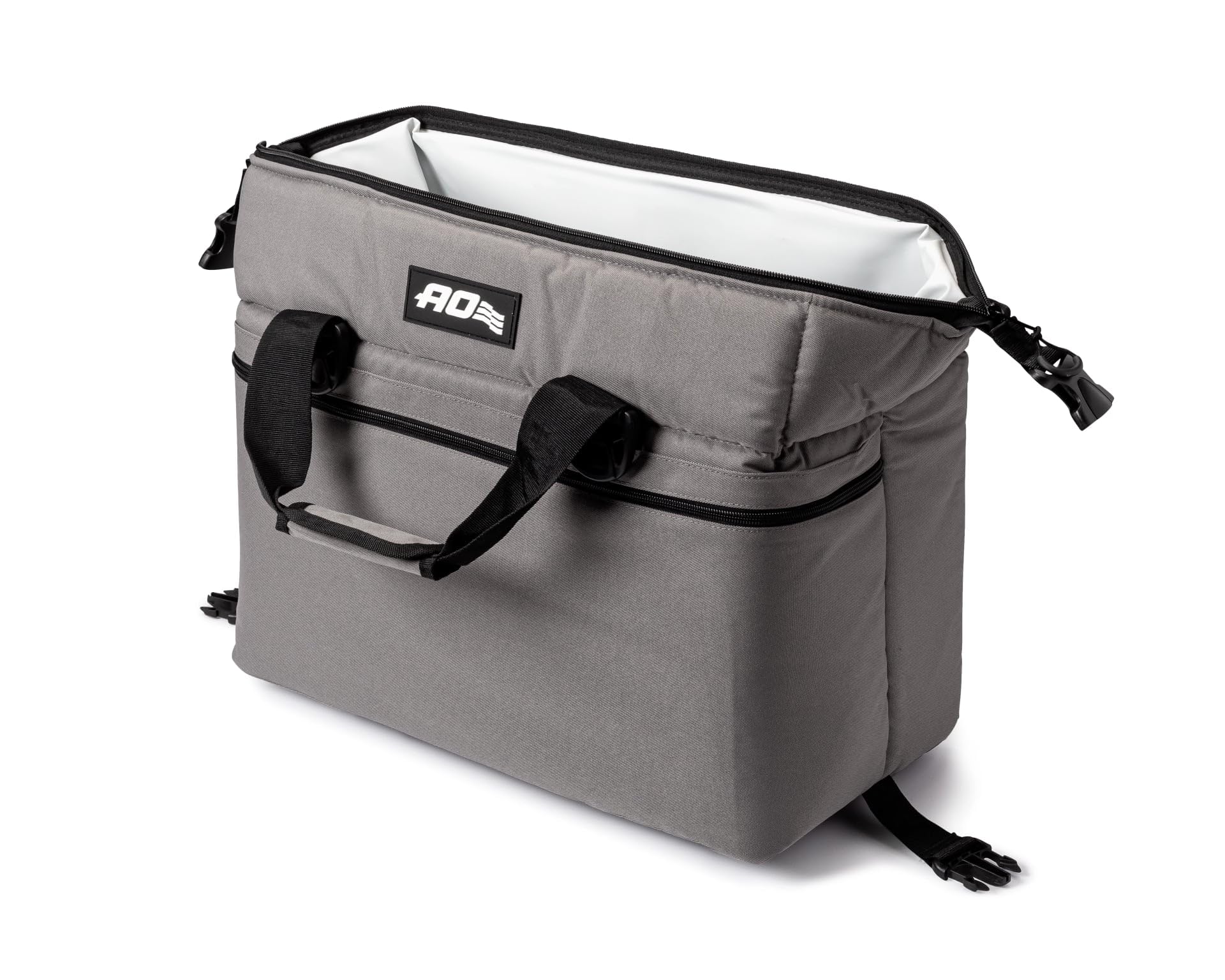 AO Coolers Soft-Sided Original Cooler Bag, Leak-Proof, Insulated, Lightweight, Charcoal, 36-Can