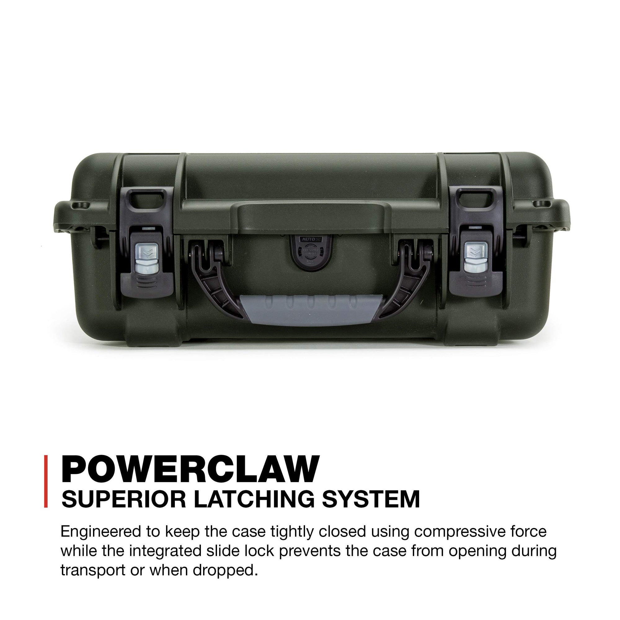 Waterproof Nanuk 925 Hard Case with Padded Dividers - Olive
