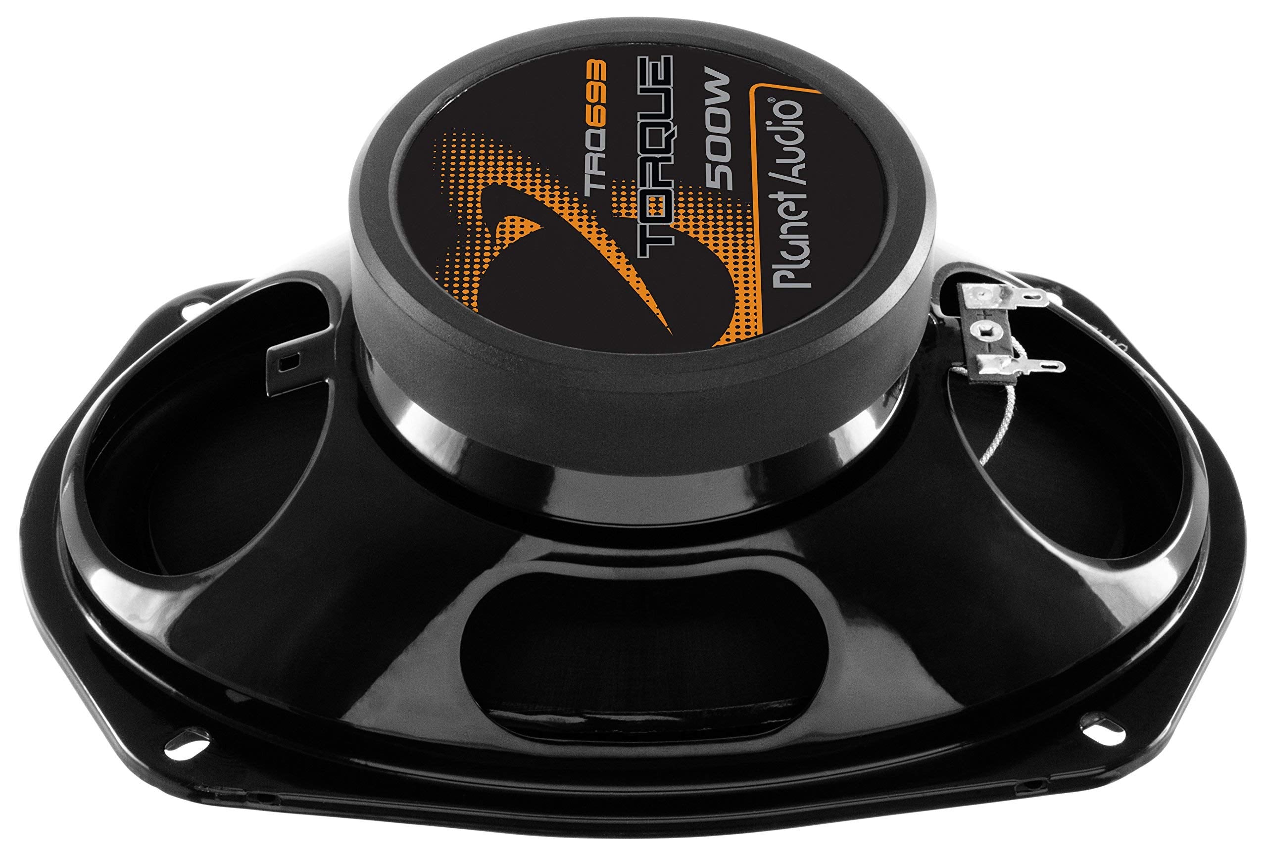 Torque Series Planet Audio TRQ693 6 x 9 Inch Car Door Speakers - 500 Watts Max (per Pair), Coaxial, 3 Way, Full Range, 4 Ohms, Bocinas para Carro