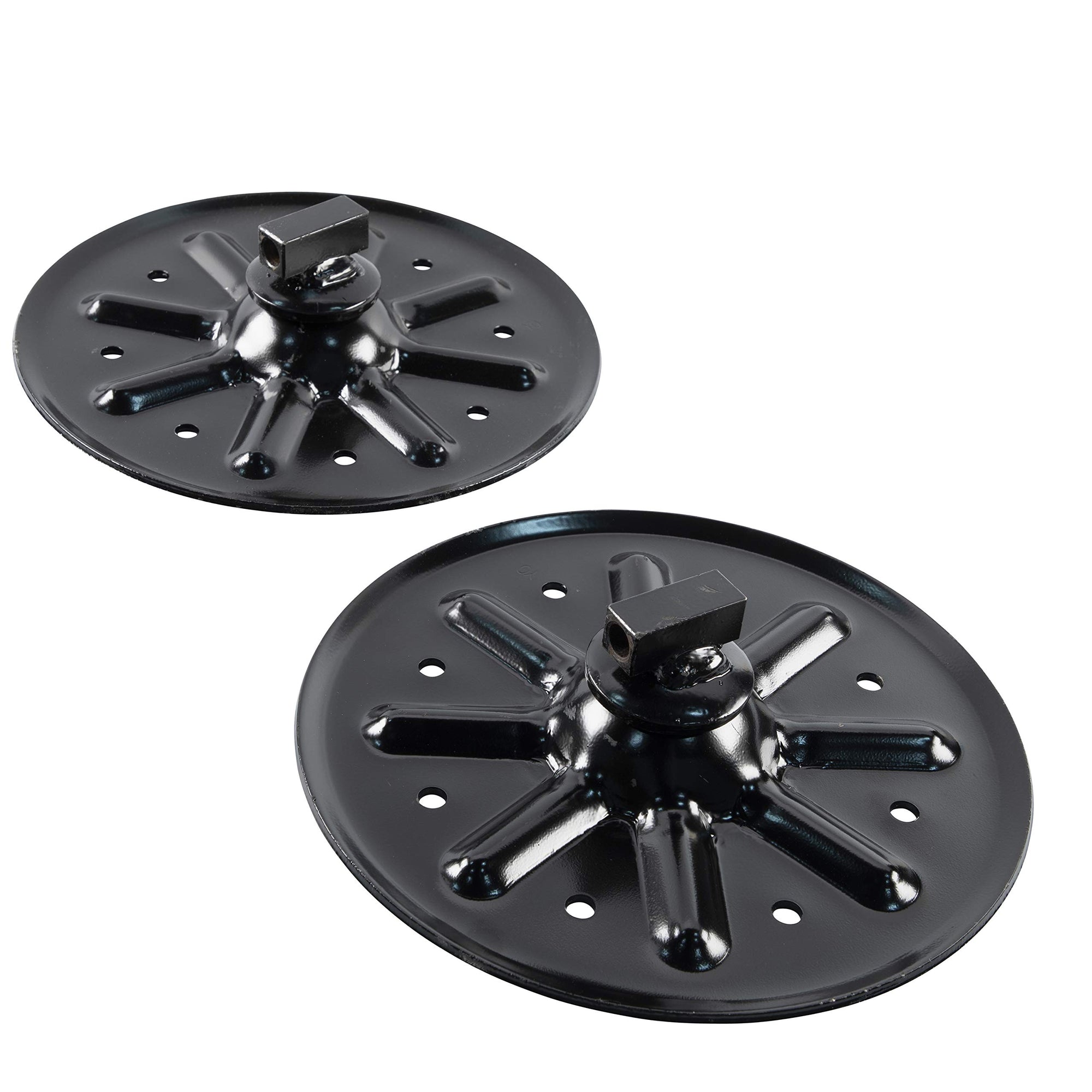 314667 Lippert Components - 9" Round Landing Gear Foot Pad - 2 Pack