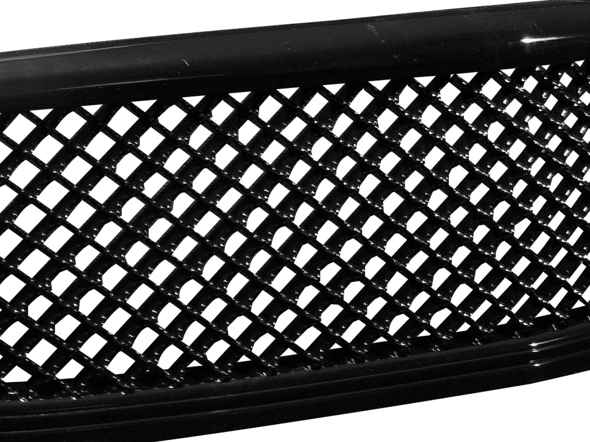 7146839 Armordillo USA Mesh Grille Fits 2000-2005 Cadillac Deville-Gloss Black