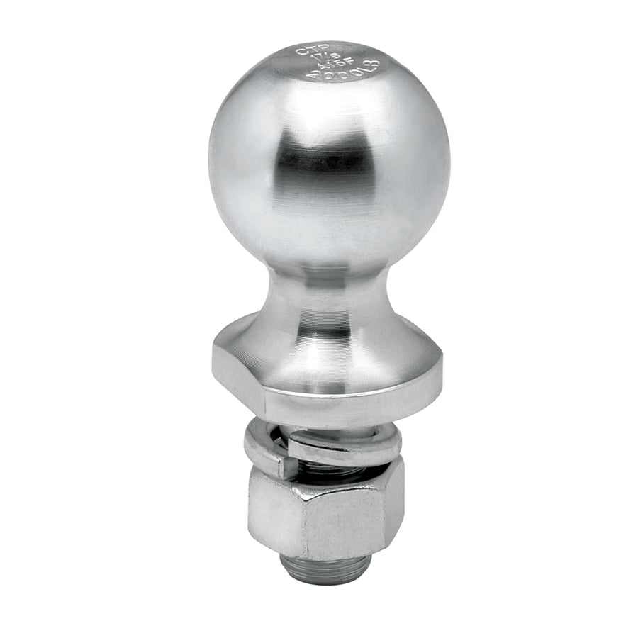 Reese Tow Ready 63817 Zinc Hitch Ball - 1-7/8" x 1 x 2-1/8", 2,000 lb. GTW