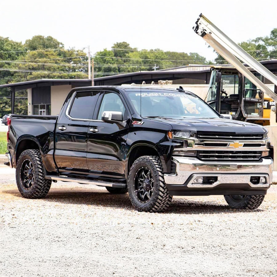 Rough Country 2" Leveling Kit with N3 Struts for GMC Sierra & Chevy Silverado 1500 (2019-2025) - Increase Ground Clearance, Front-to-Rear Leveling