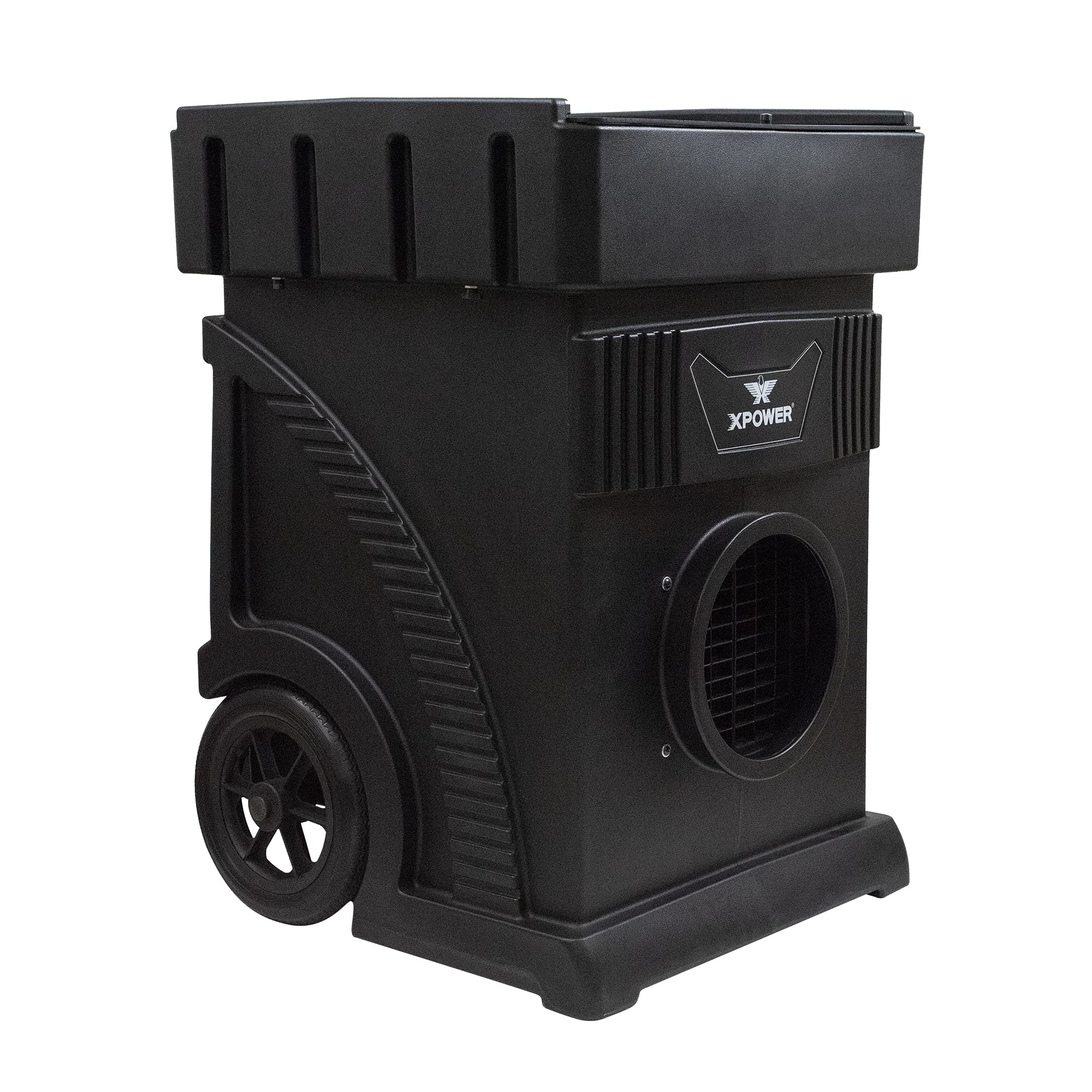 MEGA XPOWER AP-2500D Air Purification System for Large Spaces, 1800 CFM, Commercial HEPA Filtration, Variable Speed & Volume Control, Industrial, Heavy Duty, Negative Air Machine, Air Scrubber