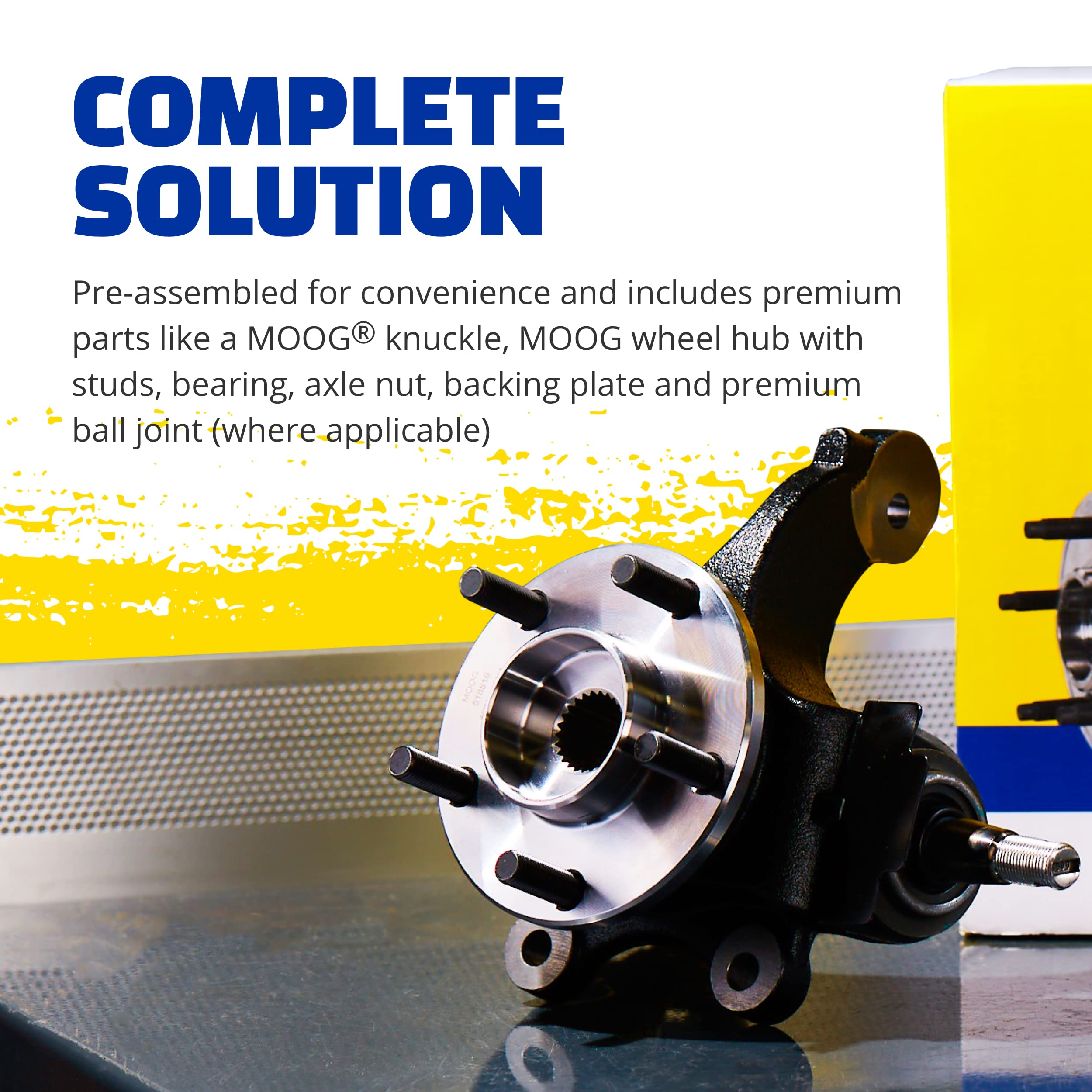 Suspension Knuckle Assembly MOOG LK051 for Honda Accord
