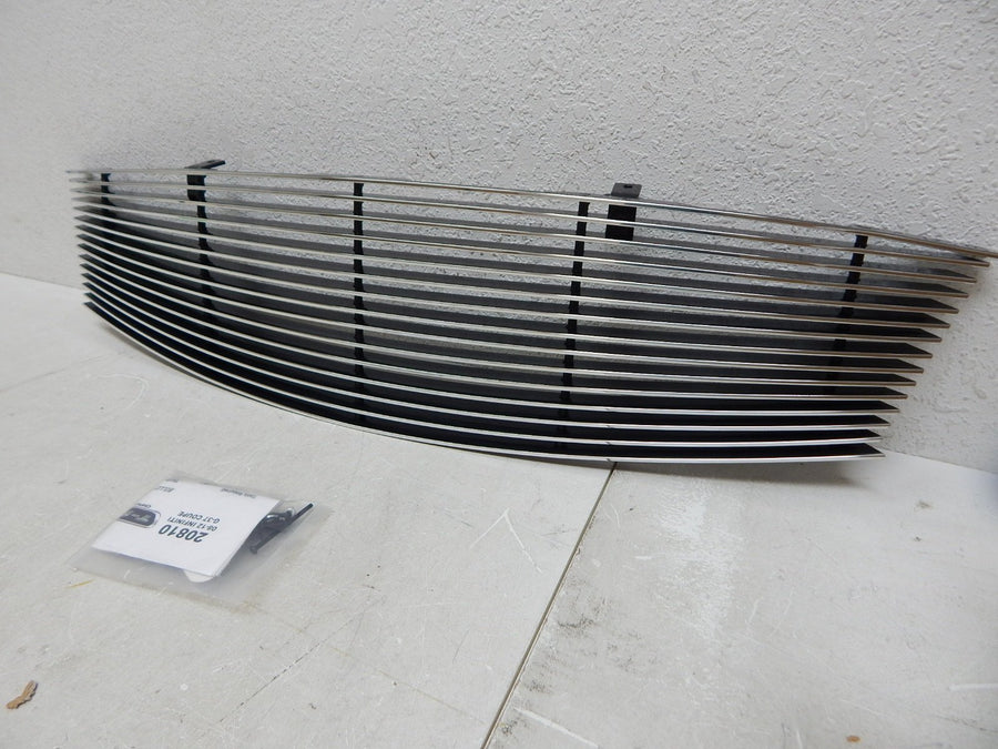 Horizontal T-Rex 20810 Aluminum Polished Finish Replacement Billet Grille for Infiniti G37