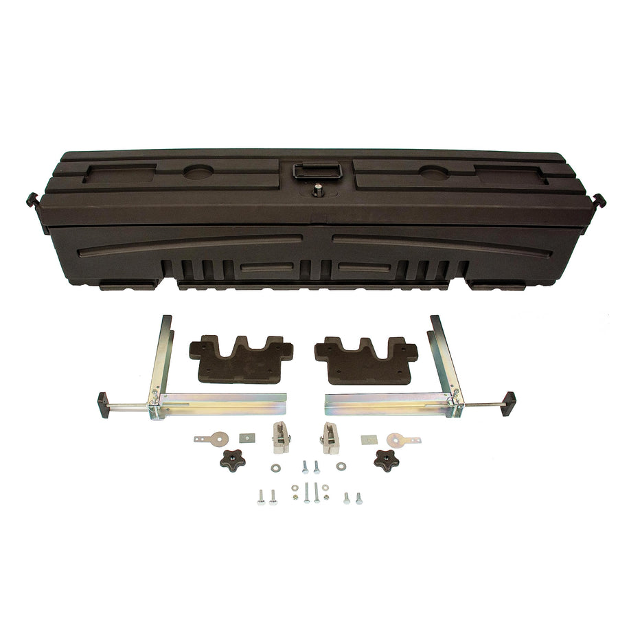 DuHa Humpstor 70800 Side Toolbox and Gear Storage fits Open Truck Beds and Tonneau Covers | Black Heavy-Duty Side Tool Box | Includes Mounting Hardware and Dividers