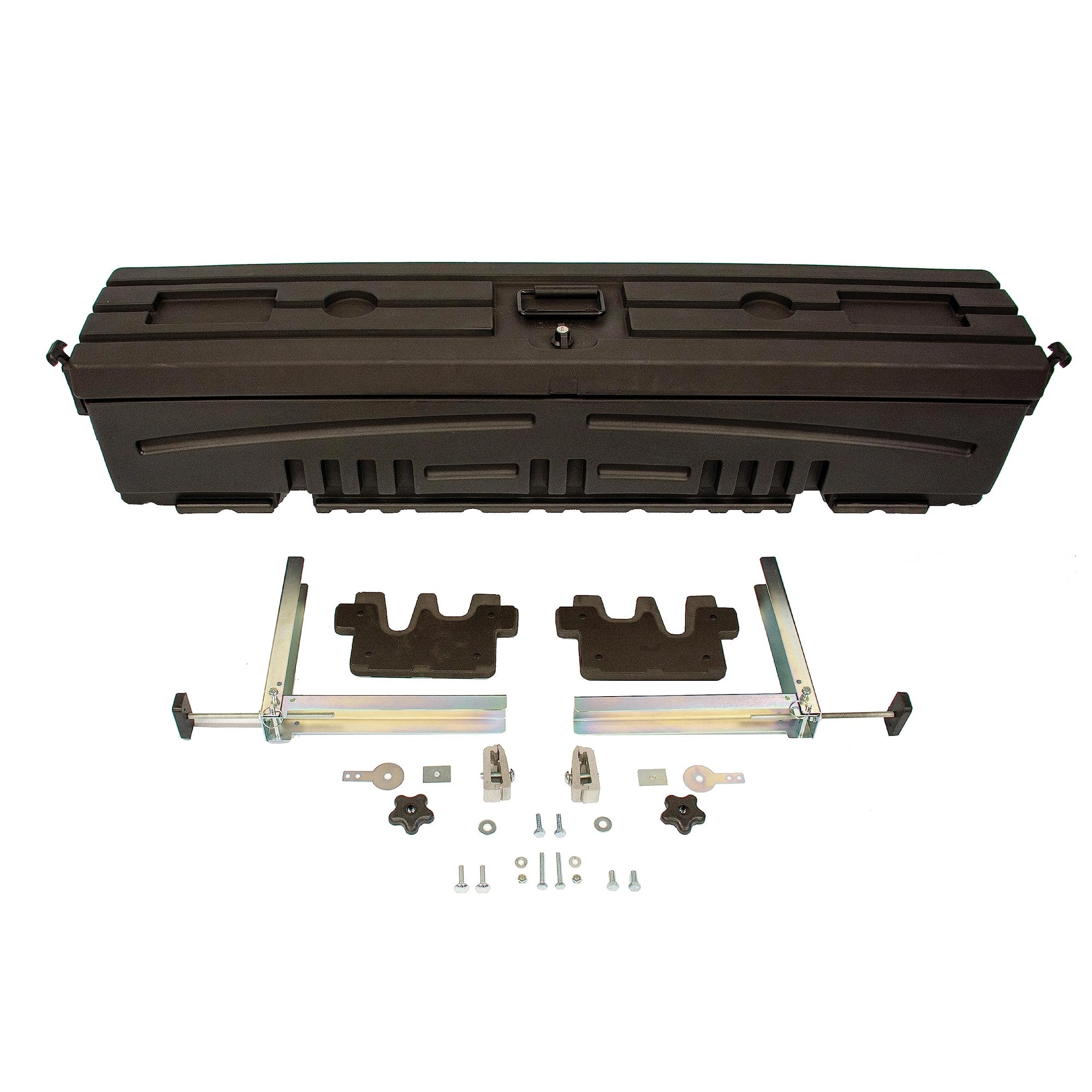 DuHa Humpstor 70800 Side Toolbox and Gear Storage fits Open Truck Beds and Tonneau Covers | Black Heavy-Duty Side Tool Box | Includes Mounting Hardware and Dividers