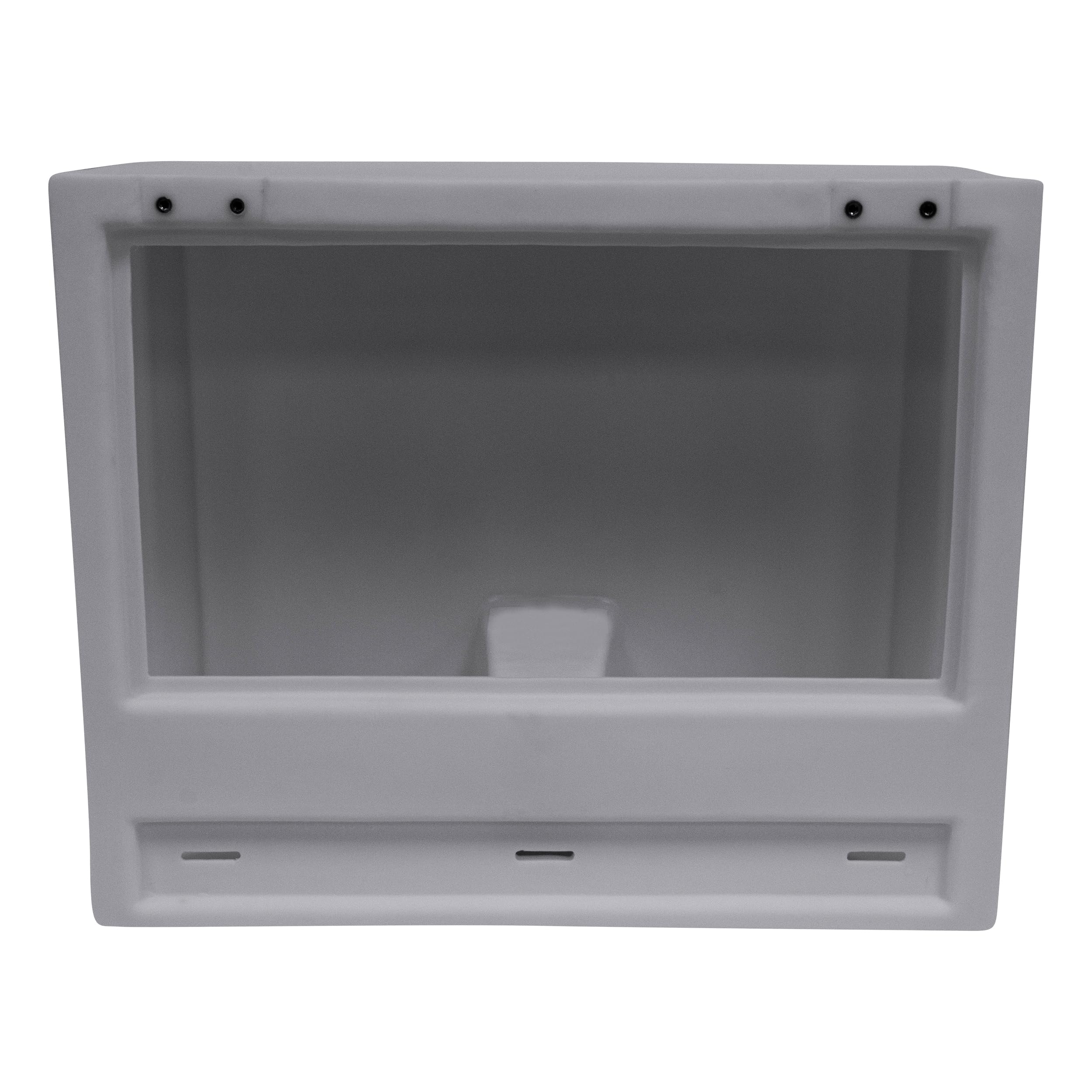 8WD95-1B-221 Wise DLX Series 28" Pontoon Bench Seat - Base Only - Grey