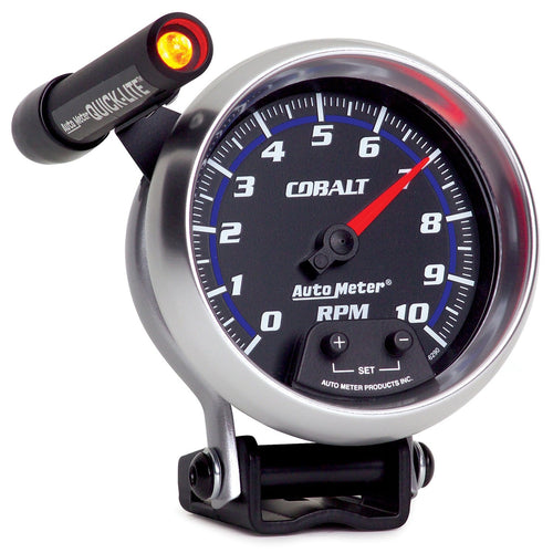 Cobalt Auto Meter 6290 3-3/4" 10000 RPM Pedestal Mount Tachometer Mini-Monster